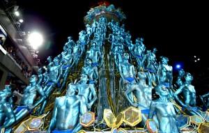 Carro do DNA, no desfile da Unidos da Tijuca em 2004 Carro do DNA, no desfile da Unidos da Tijuca em 2004